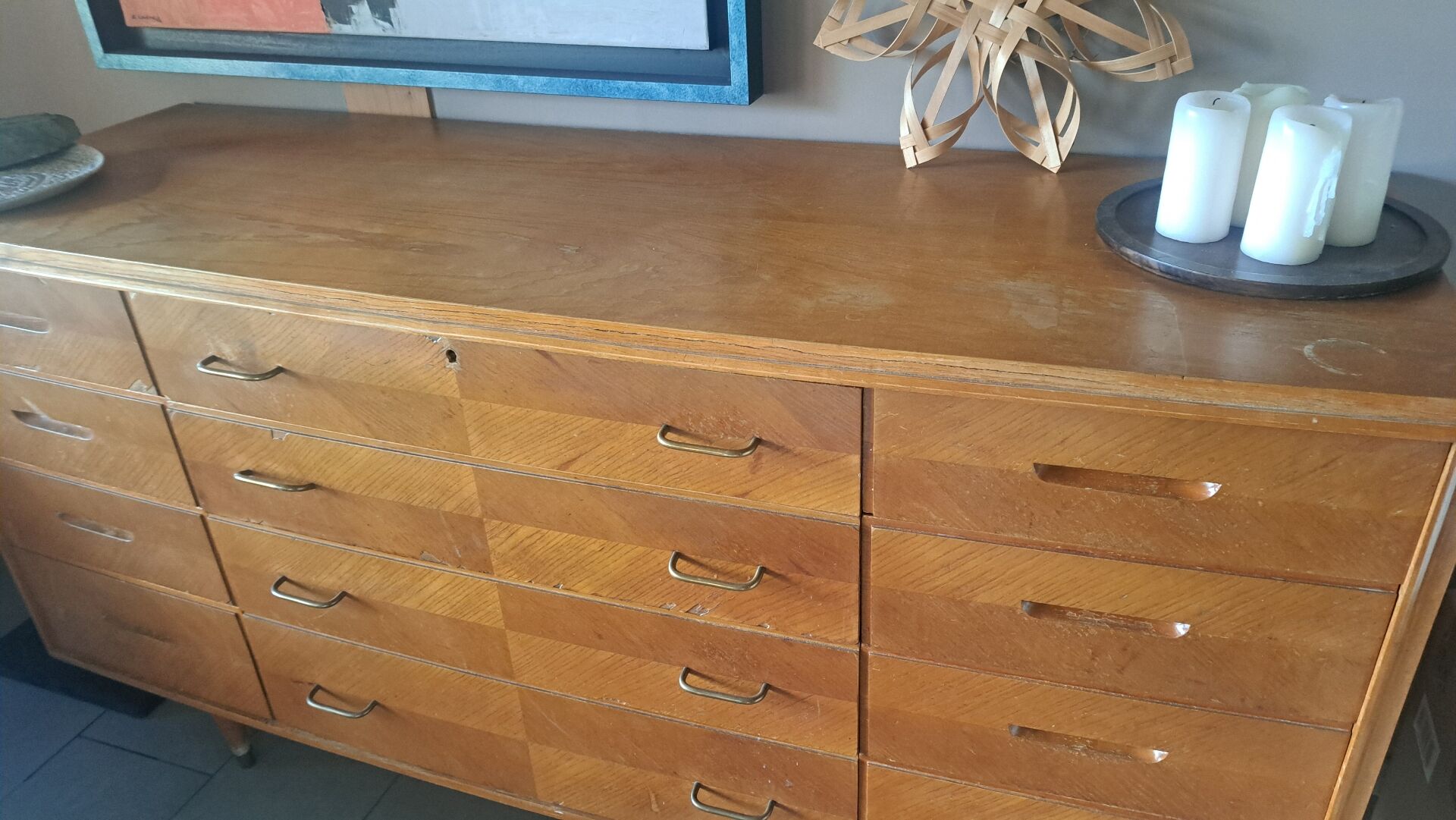 Vintage drawer unit