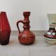 Vases Scheurich, rouge