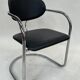 Vintage dining chair effezeta made in Italy design chrome