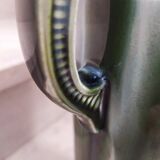 Large enameled ceramic vase 1940 Vierzon ceramic