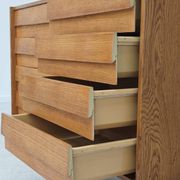 U-453 dub chest of drawers by Jiri Jiroutek for Interier Praha 1960