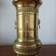 Vintage brass umbrella stand