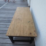 Oak and pine coffee table