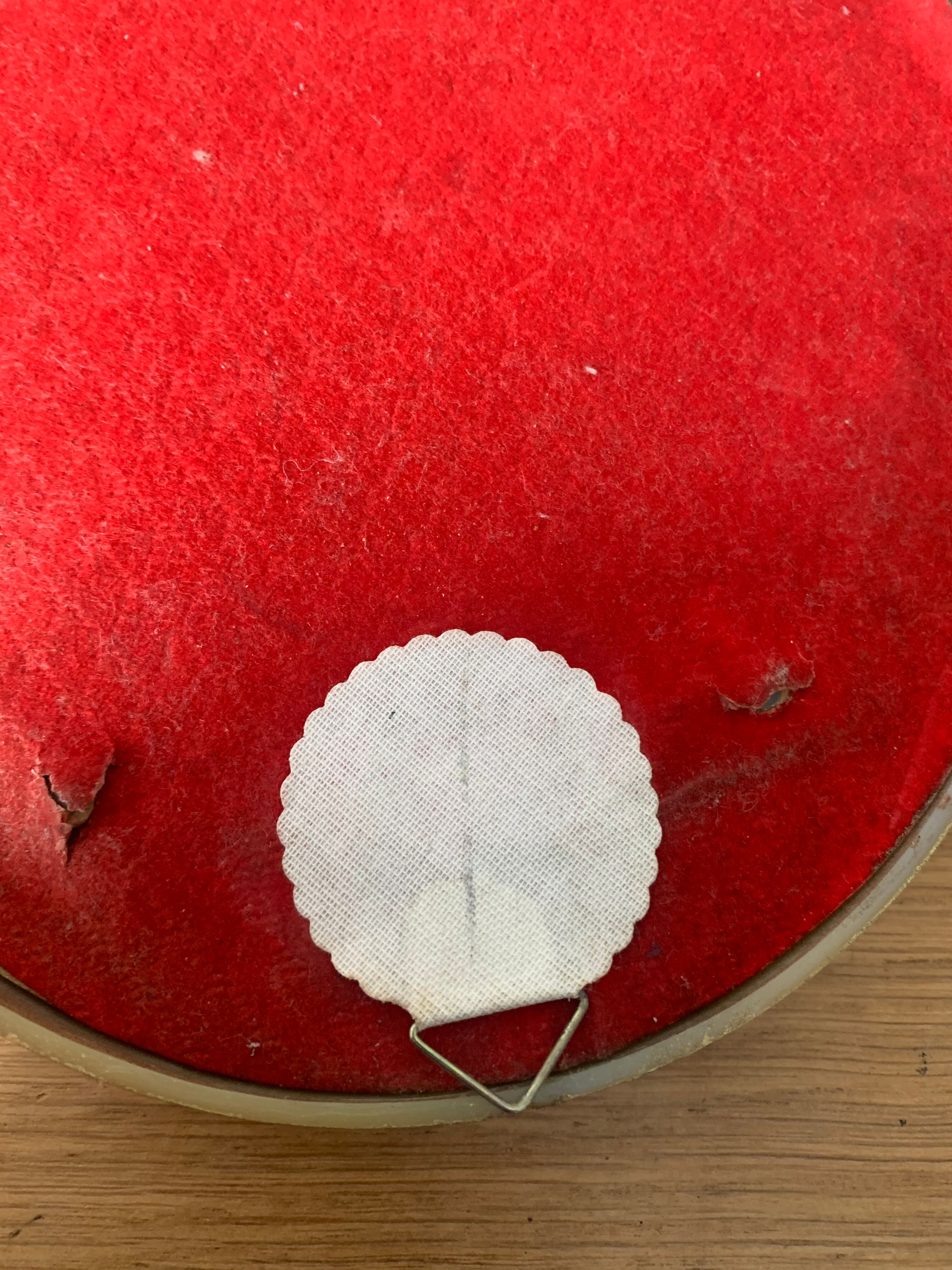 Frame vintage dried flowers