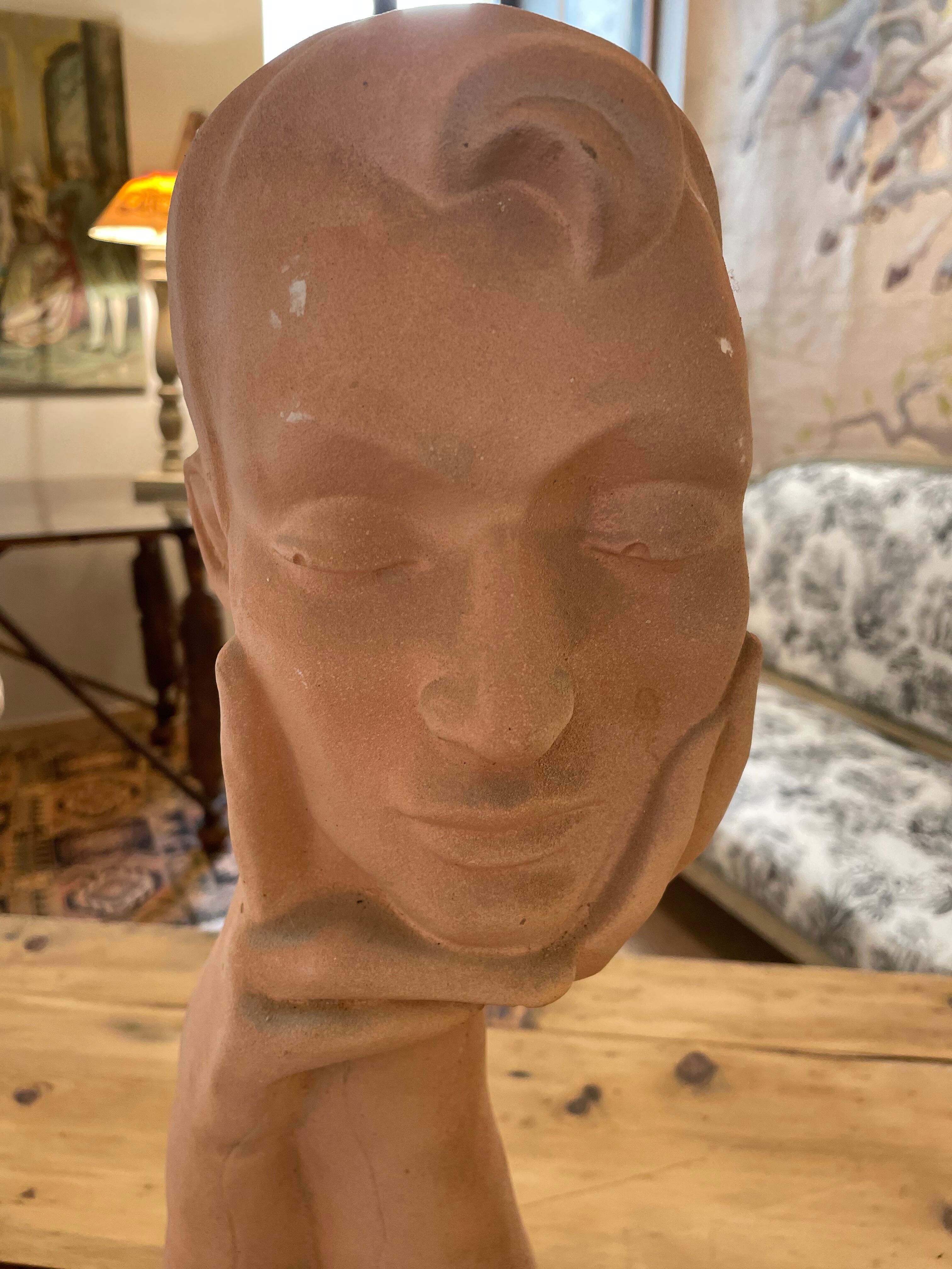 Christian Dior plaster face