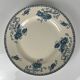 Large round blue "Royat" dish, U&C Sarreguemines, 1879 - 1918.