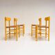 Set of 4 Model J39 chairs by Borge Mogensen for FDB Mobler, 1970s