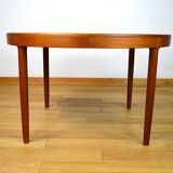 Danish 1960s Round/Oval Teak Table by Harry Ostergaard