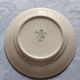 HB Quimper plate with pearl/embroidery signed P. Poquet