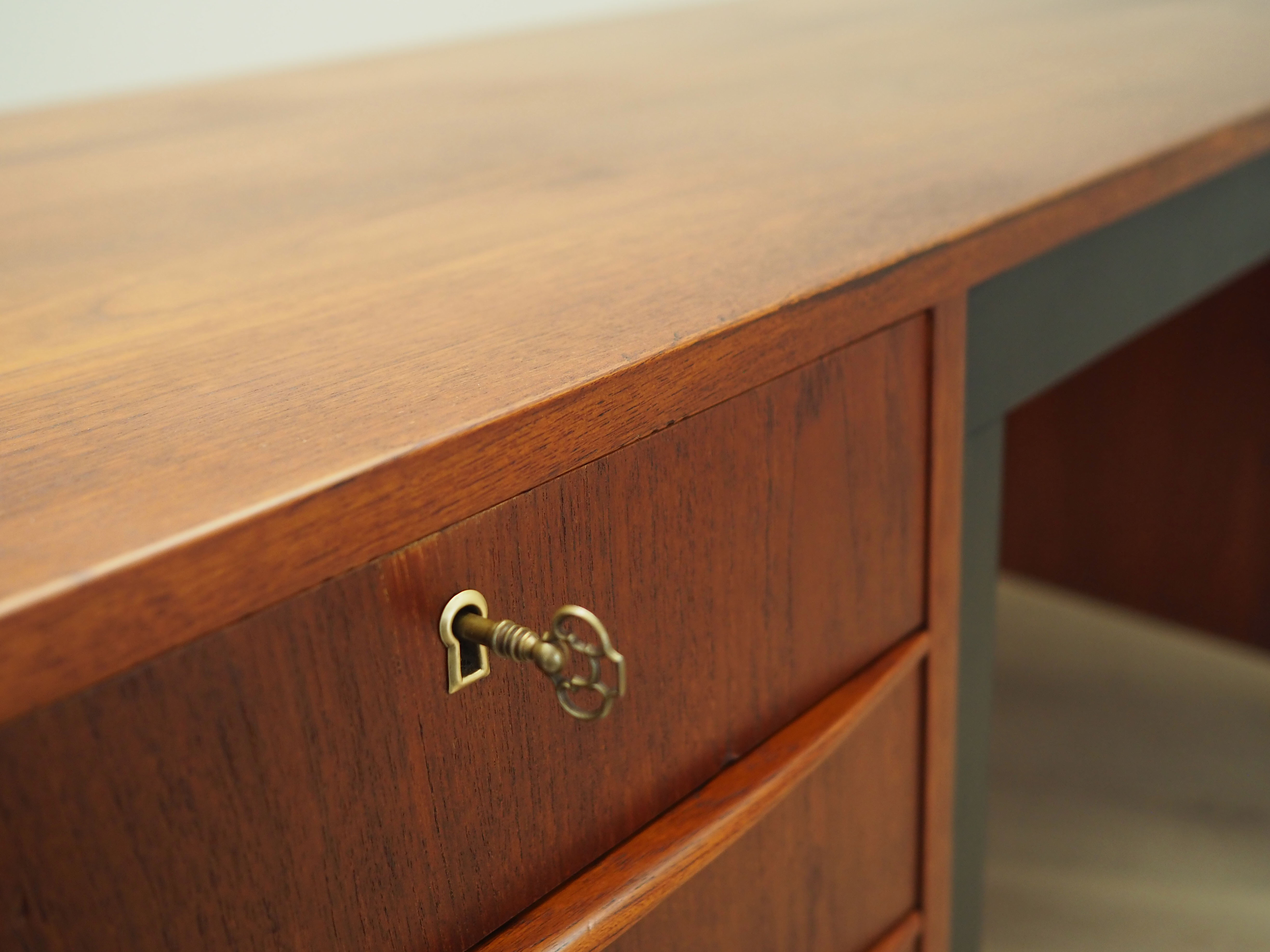 Teak desk, Danish design, 1970s, made in Denmark