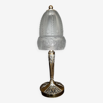 Muller frères lampe art deco