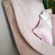 Vintage pink velvet bench sofa, 1960