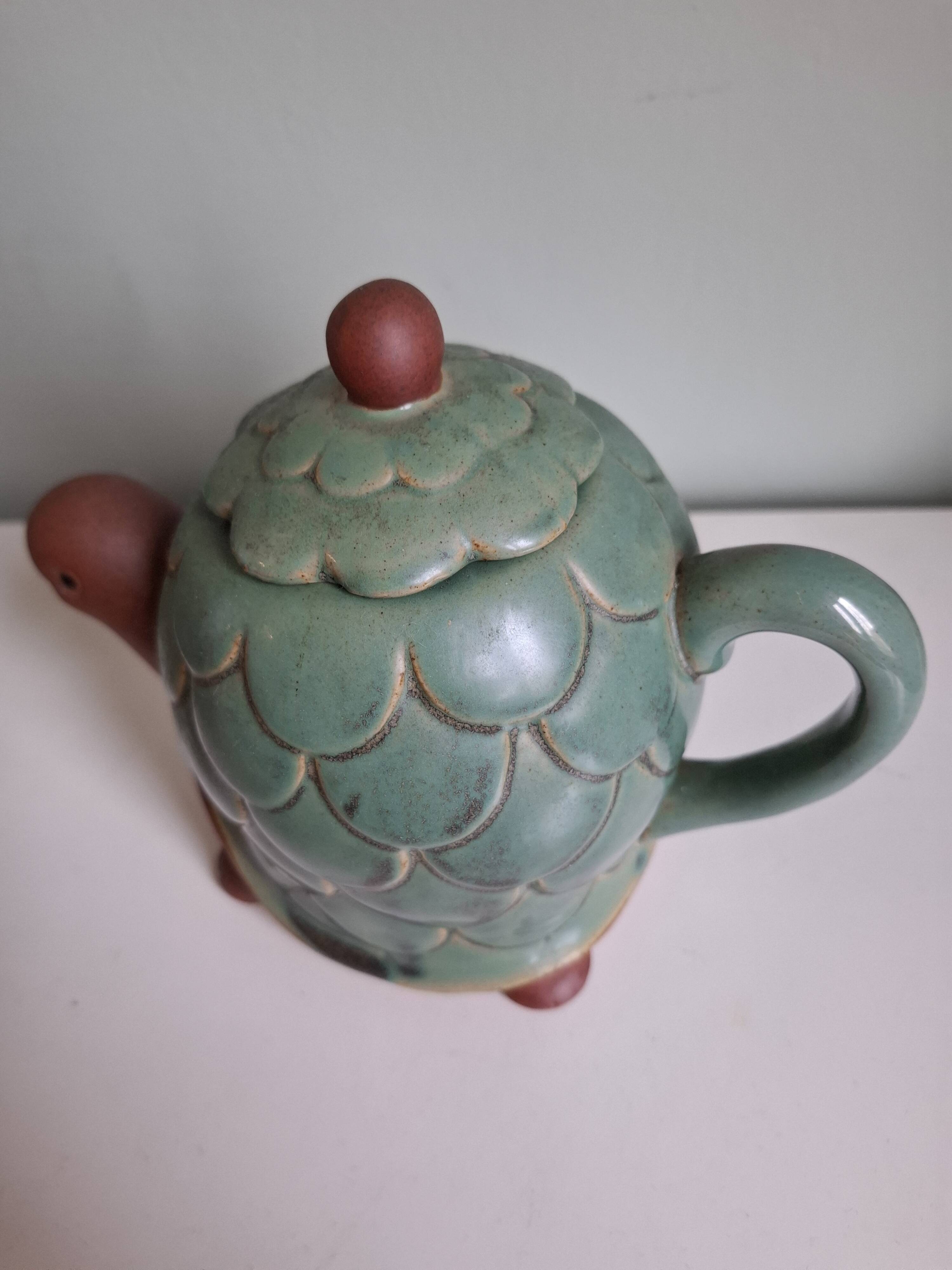 Japanese turtle teapot