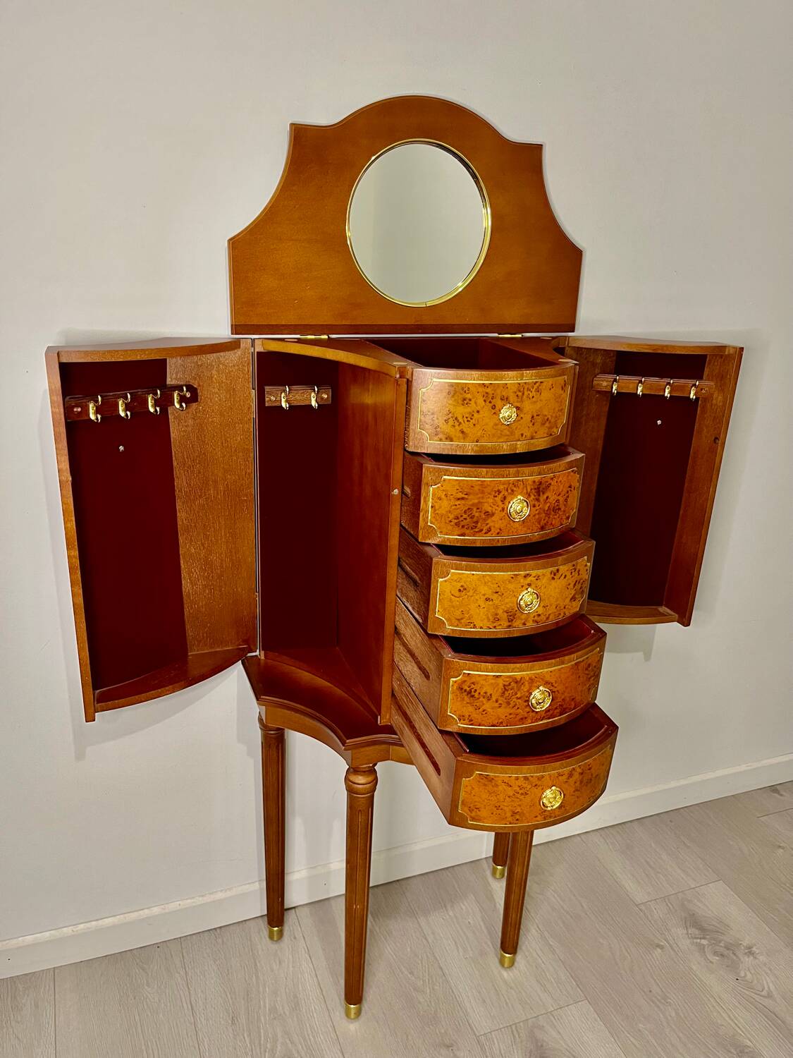 Meuble à bijoux Franklin Mint – Collection Fabergé – Complet – Très bo