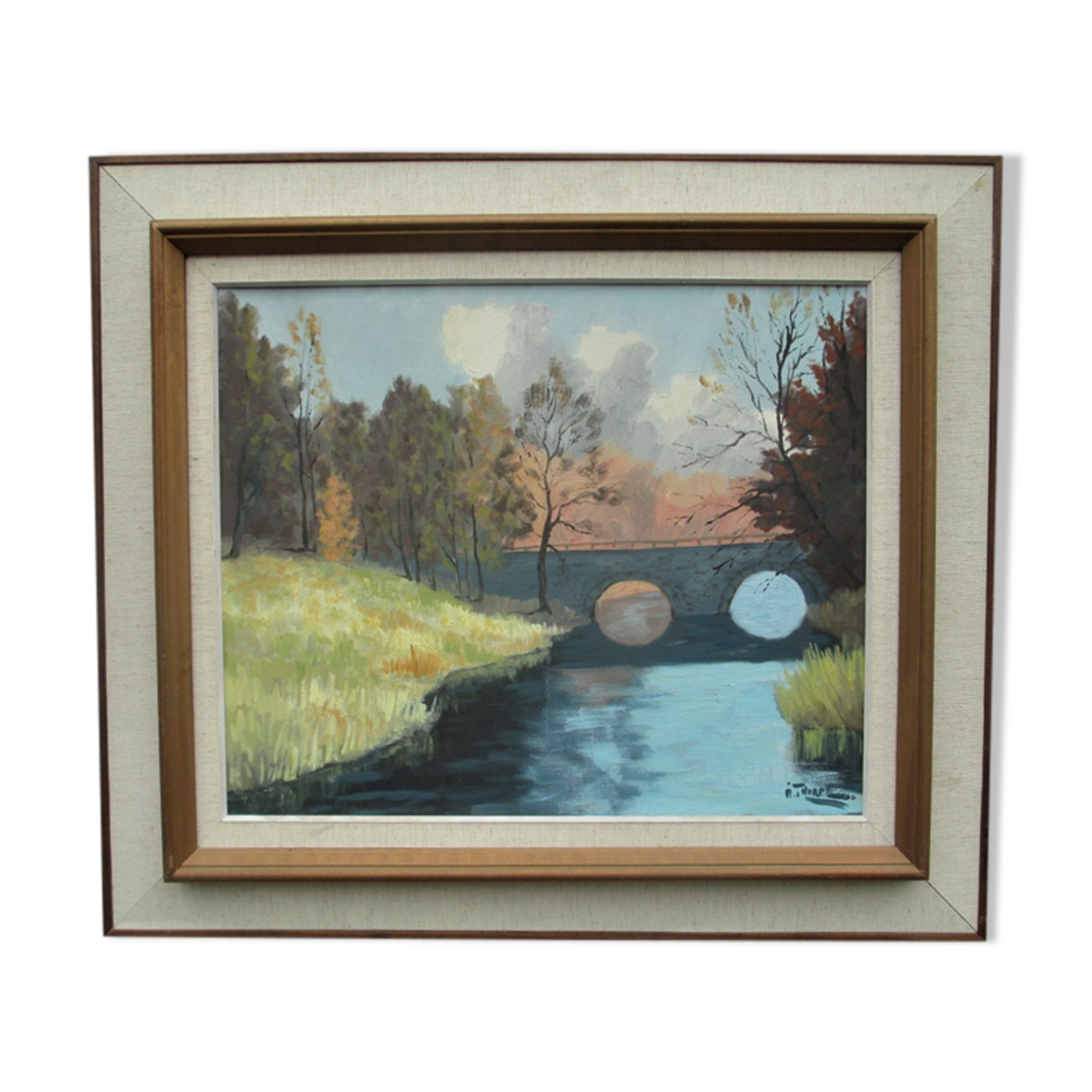 Art, Vittsjo, aut. T. A. I. Olsson, Sweden, 1970s