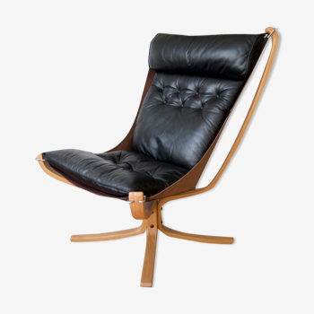 Fauteuil Falcon par Sigurd Ressell pour Vatne Møbler, années 1970