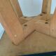 Black Formica 60-year-round tabouret