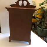 Vintage wooden doll cabinet