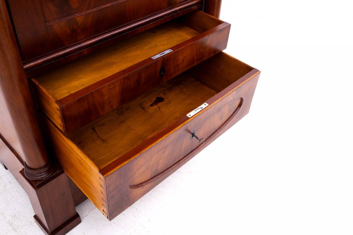 Biedermeier secretary, Western Europe, around 1840.