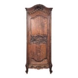 Bonnetière normande sculptée en chêne massif