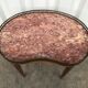 Table basse bouillotte rognon Louis XVI