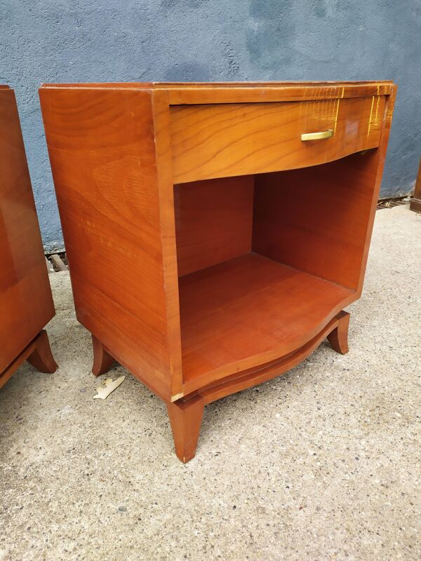 Paire de chevets vintage
