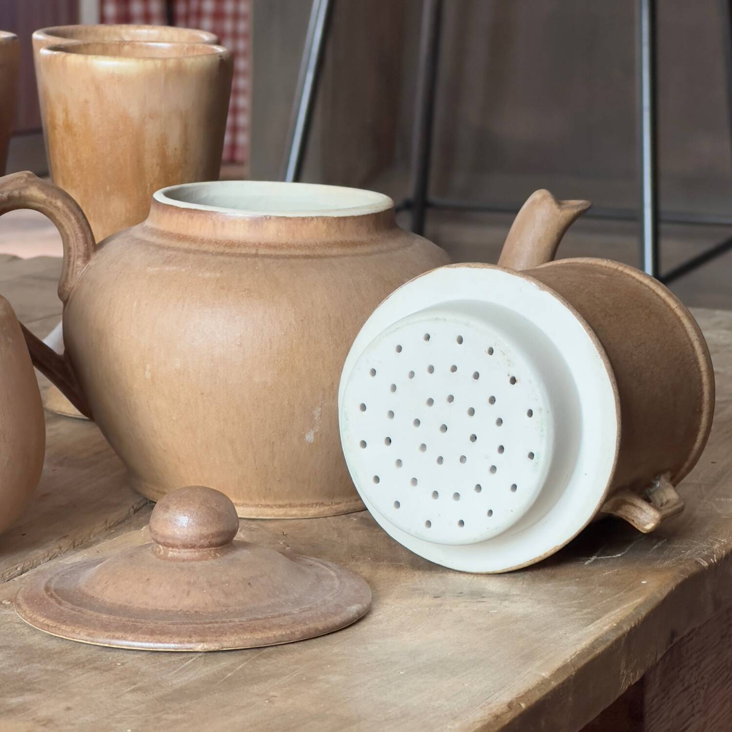 Stoneware Tea Set