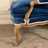 Pair Of Armchairs For Queen Louis XV, Carved “oak” Wood 18th Century