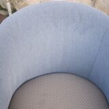 Pair of club style armchairs