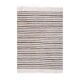 1970s Vintage Turkish Handmade Wool Cotton Beige Brown Kilim Rug 152x208