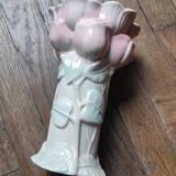 Vintage pink vase