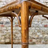 Chippendale Style Faux Bamboo Console Table