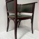 Art deco armchair in courbet wood "maison thonet" 20th century