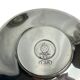 Selfish coffee service on a silver-plated metal tray, circa 1960