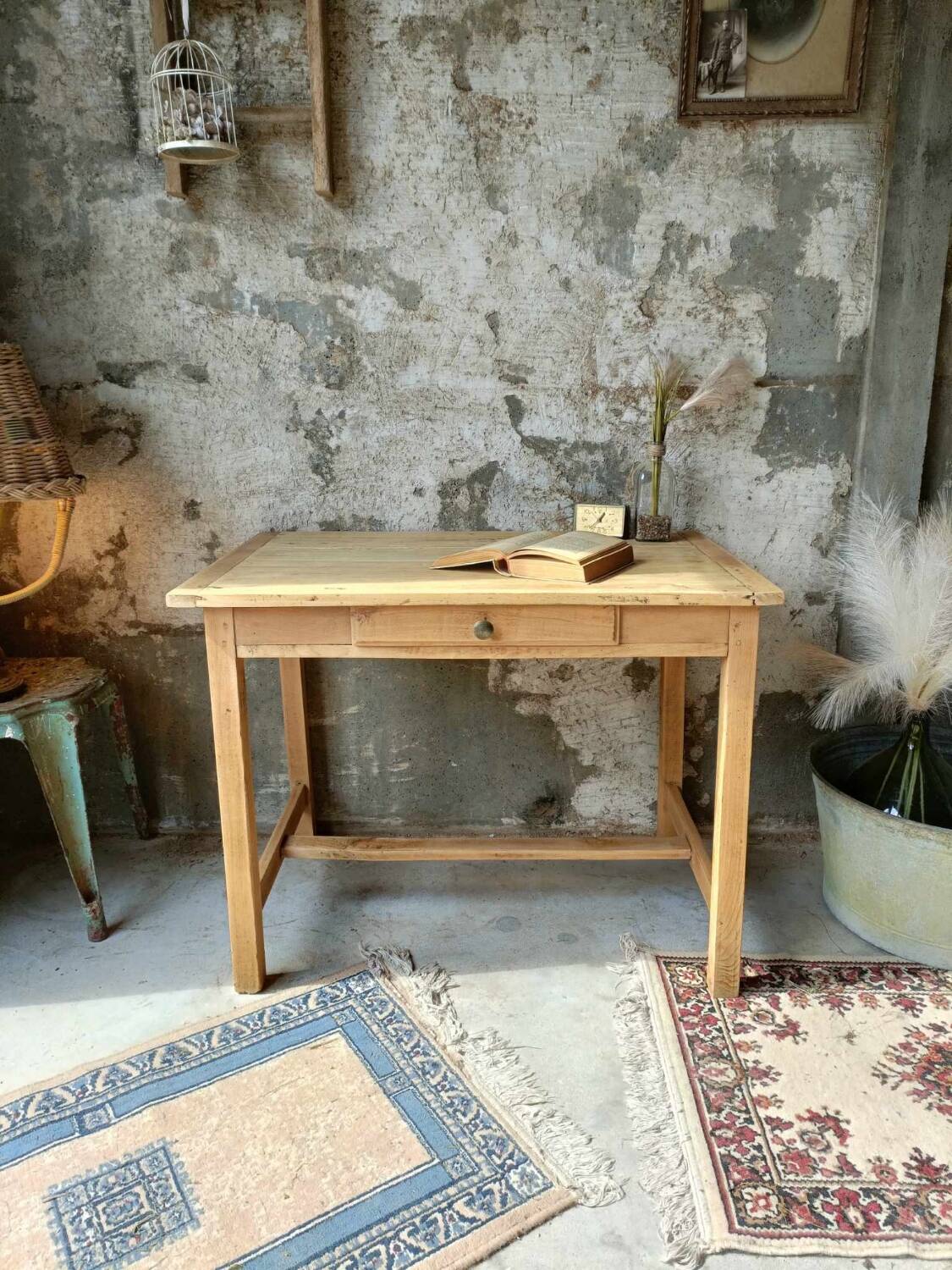 Wooden desk