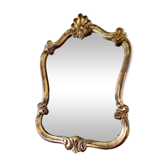 Miroir coquille Louis XV