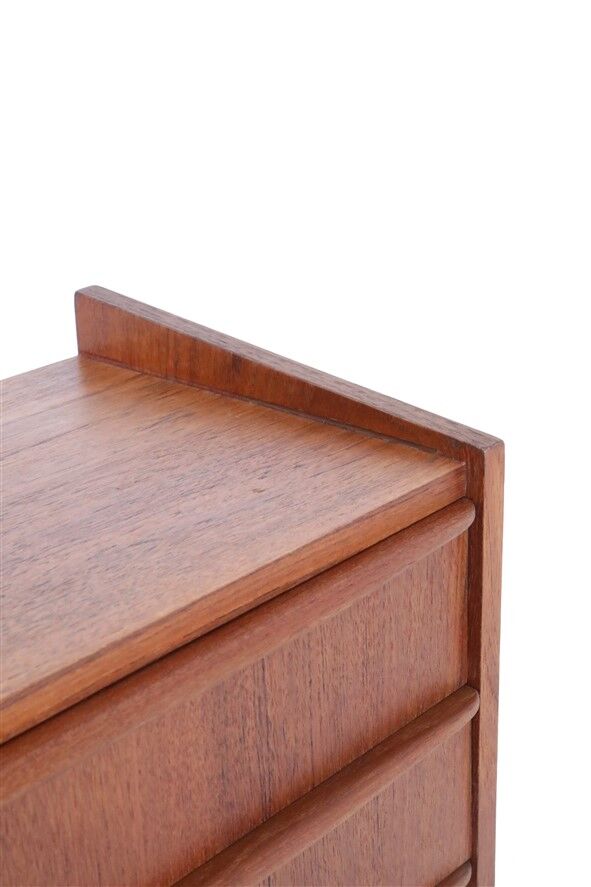 Filigree mid-century teak chest of drawers / Danish modern design / 1960s