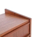 Filigree mid-century teak chest of drawers / Danish modern design / 1960s