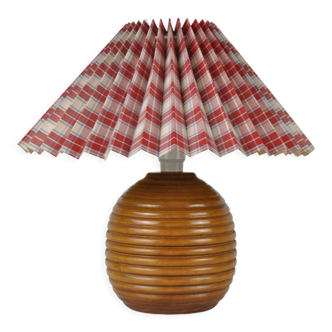 Wooden ball lamp 1970