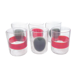 Set of 6 Murano water glasses