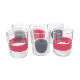 Set of 6 Murano water glasses