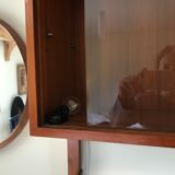 Modular bookcase in teak, scandinavian, circa 1960