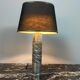 Brutalist Aluminium Table Lamp by Willy Luyckx for Aluclair. Belgium, 1960s