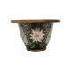Vintage Chinese Cloisonne Flower Pot, from the 1970/80s.