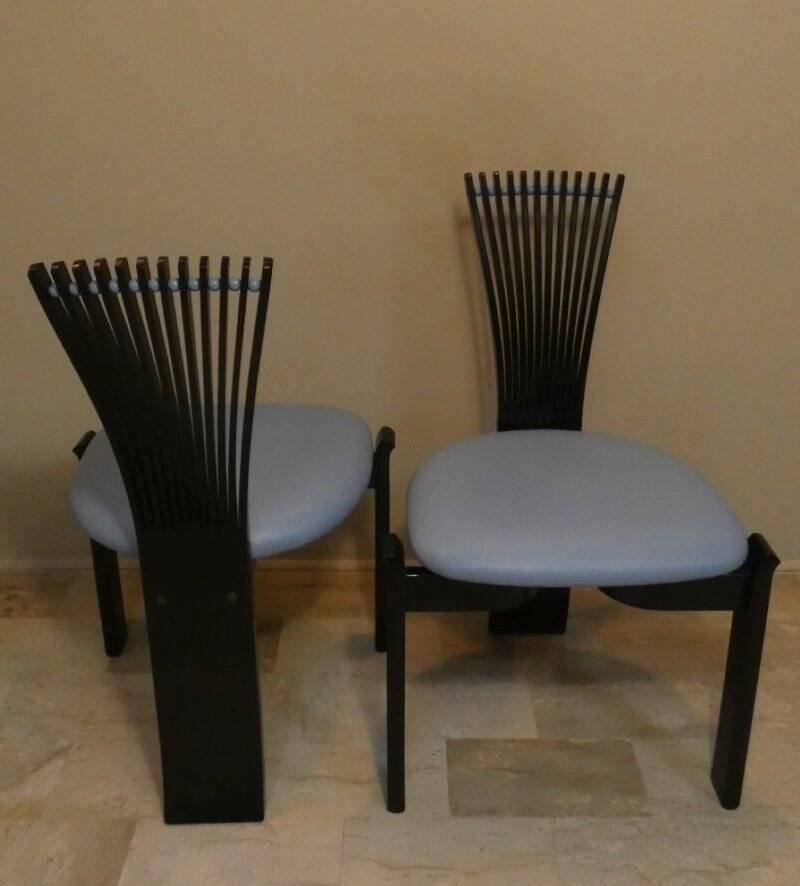 Totem Chairs by Torstein Nilsen for Westnofa, Norway, 1980s, set of 2