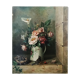 Painting in ancient oil on canvas Still Life (Bouquet), Ecole Française 19th