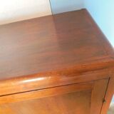 Vintage wood wardrobe