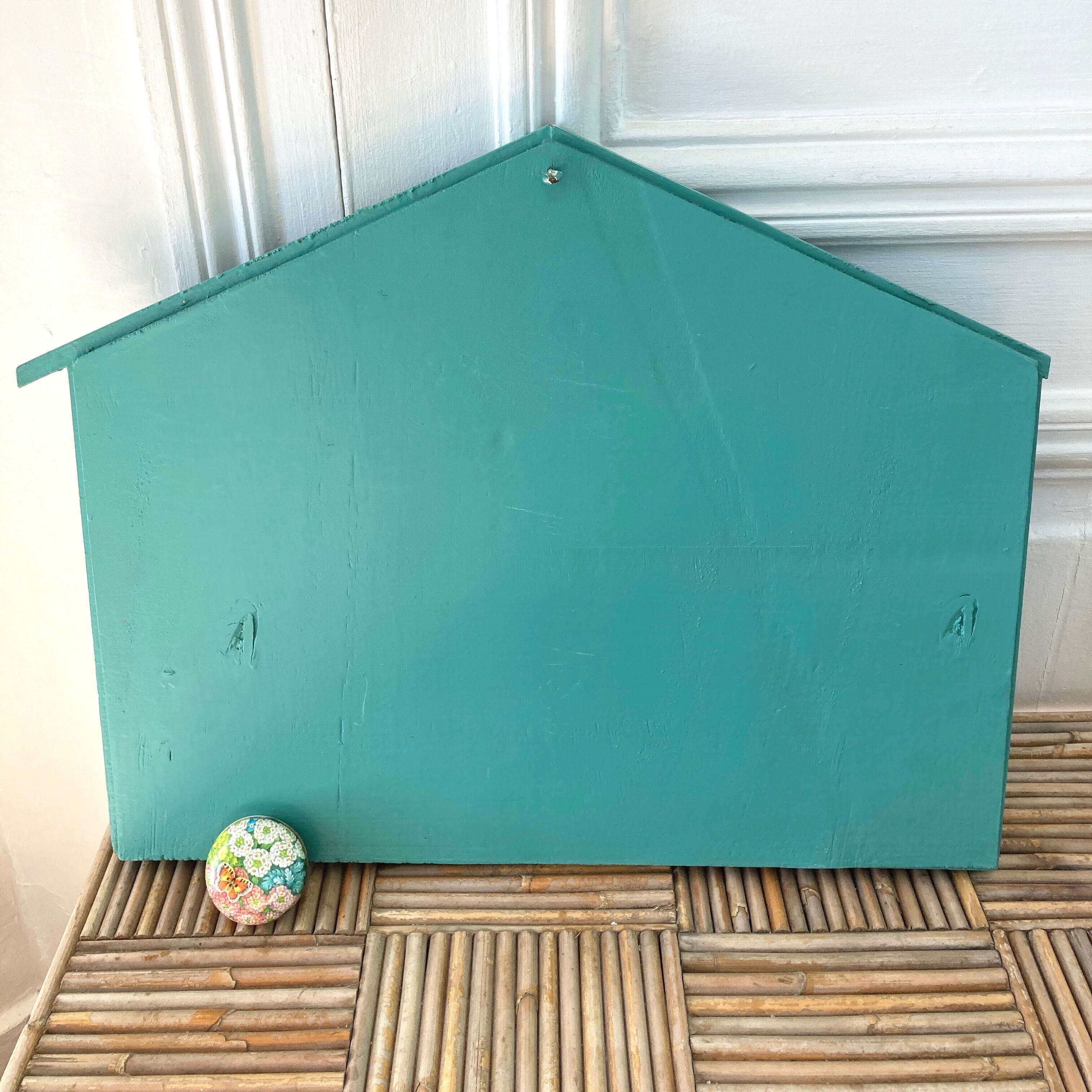 Homemade locker shelves