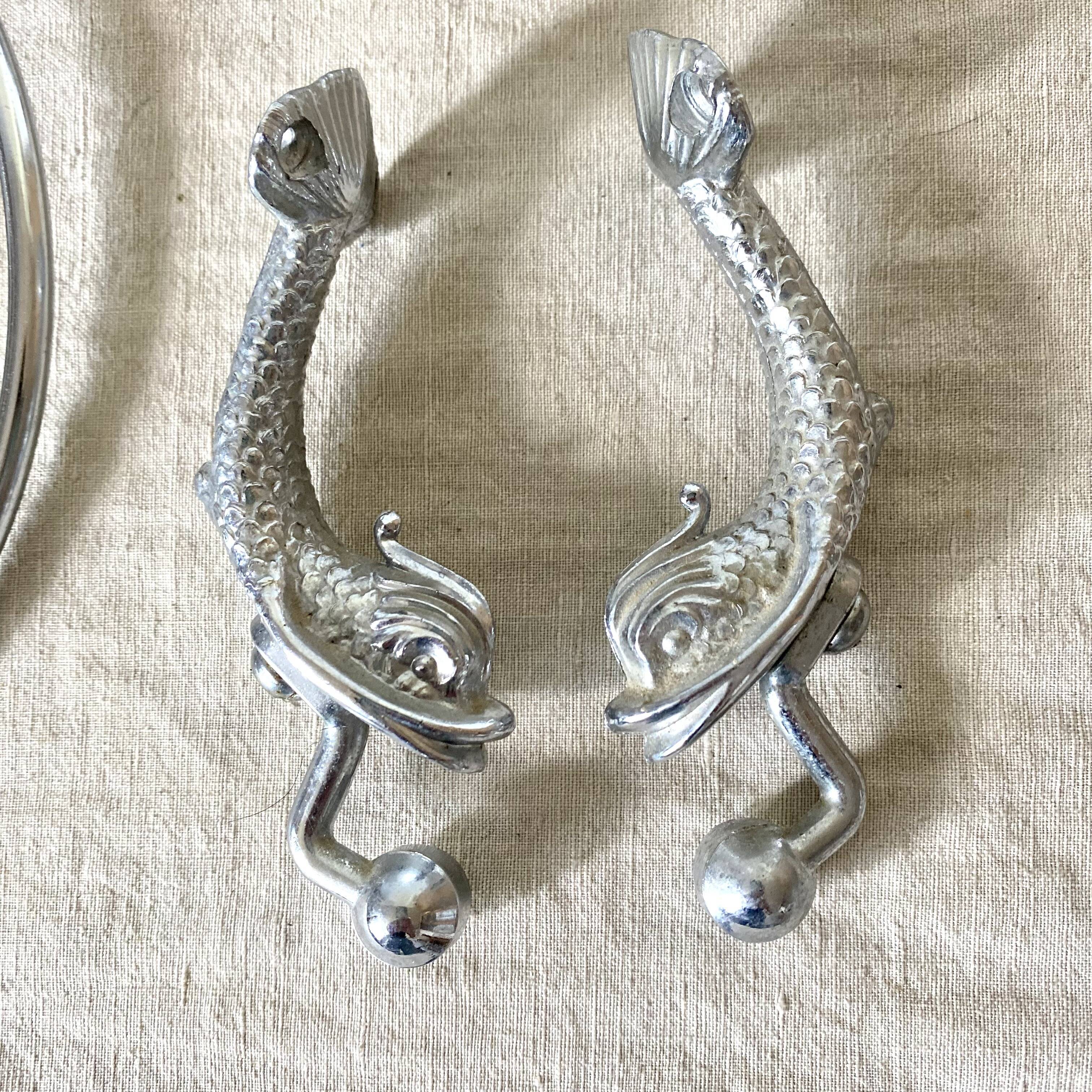 Fish themed wall lamps and bathroom set