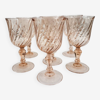 Verres à eau x6 Rosaline